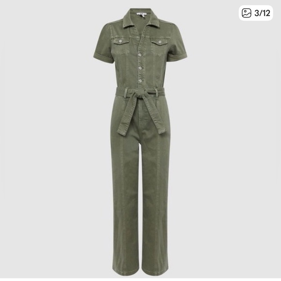 PAIGE Pants - PAIGE Brooklyn Belted Jumpsuit